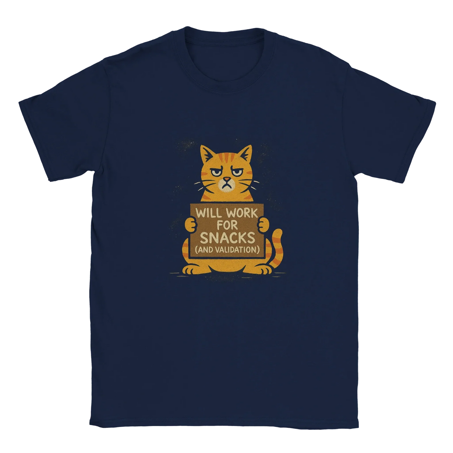 Will work for snacks - LazyWhiskers