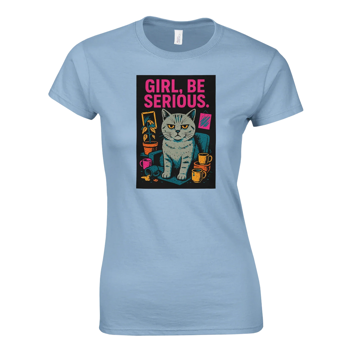 Girl be serious - LazyWhiskers
