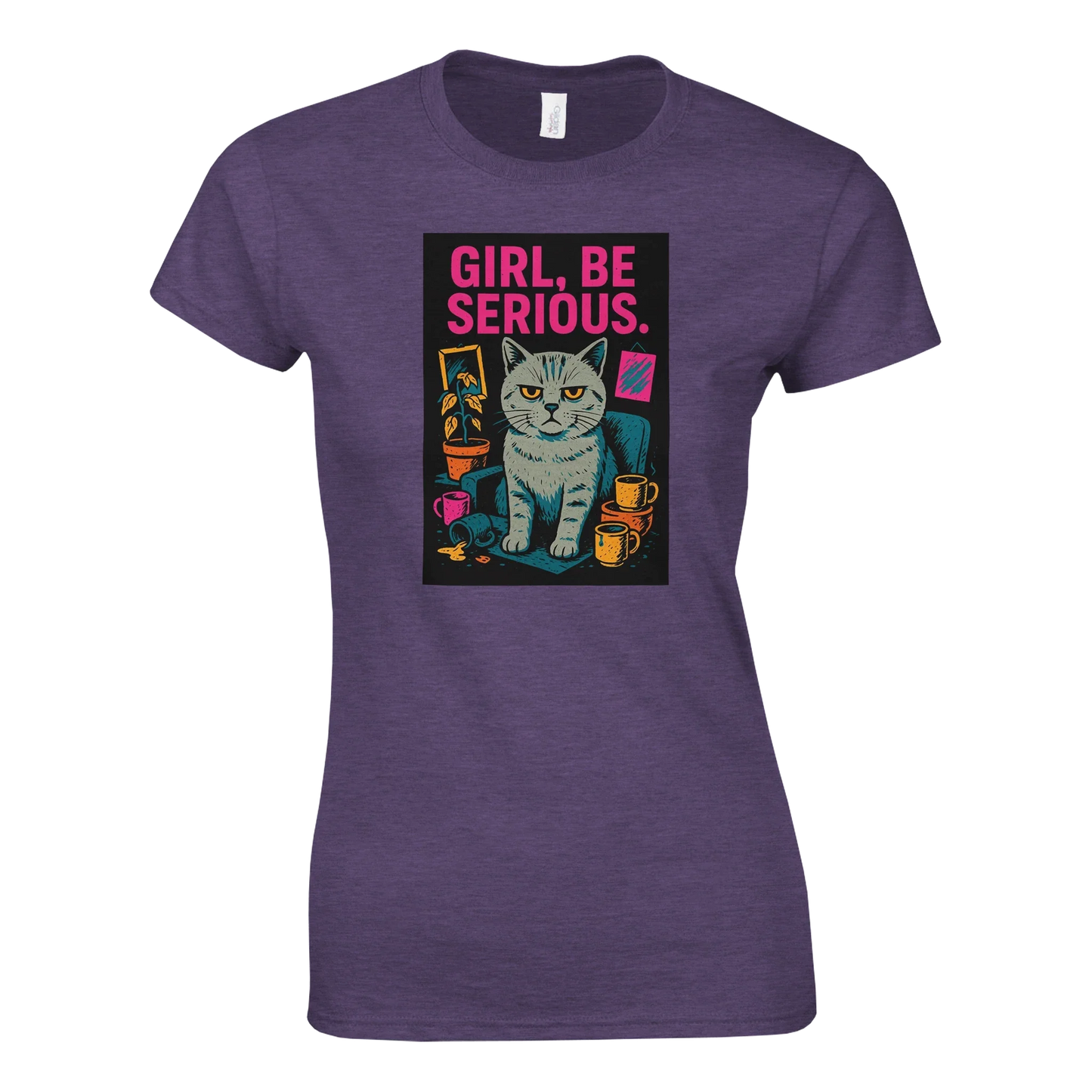 Girl be serious - LazyWhiskers