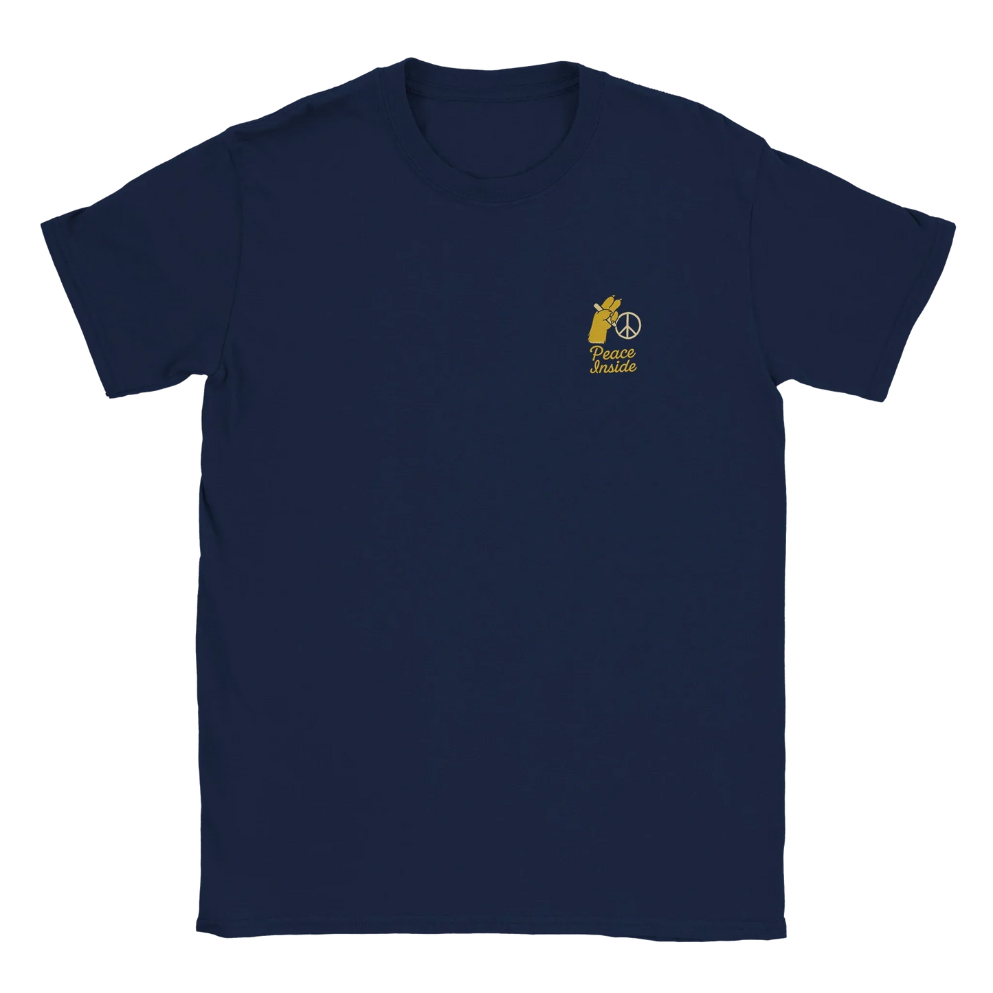 Peace inside Outside not my problem – Front & Back Graphic Tee - LazyWhiskers