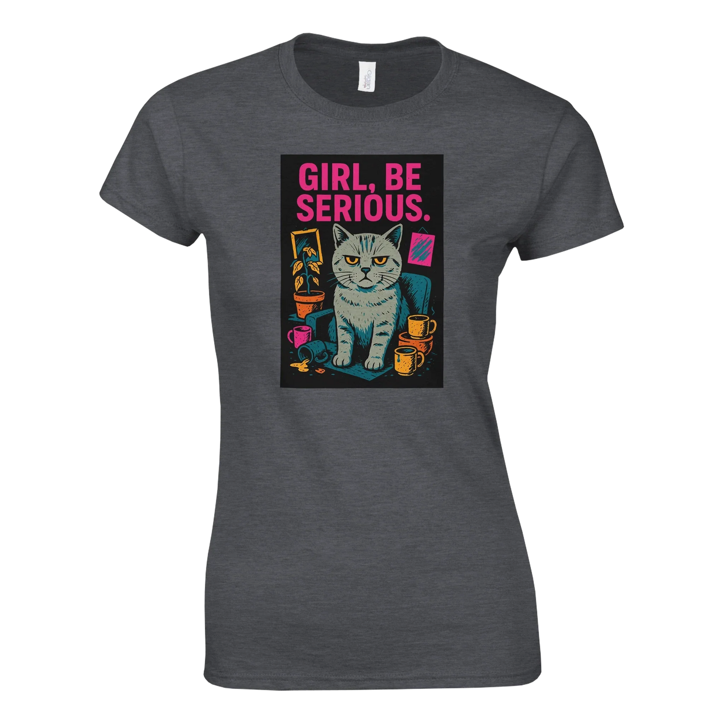 Girl be serious - LazyWhiskers
