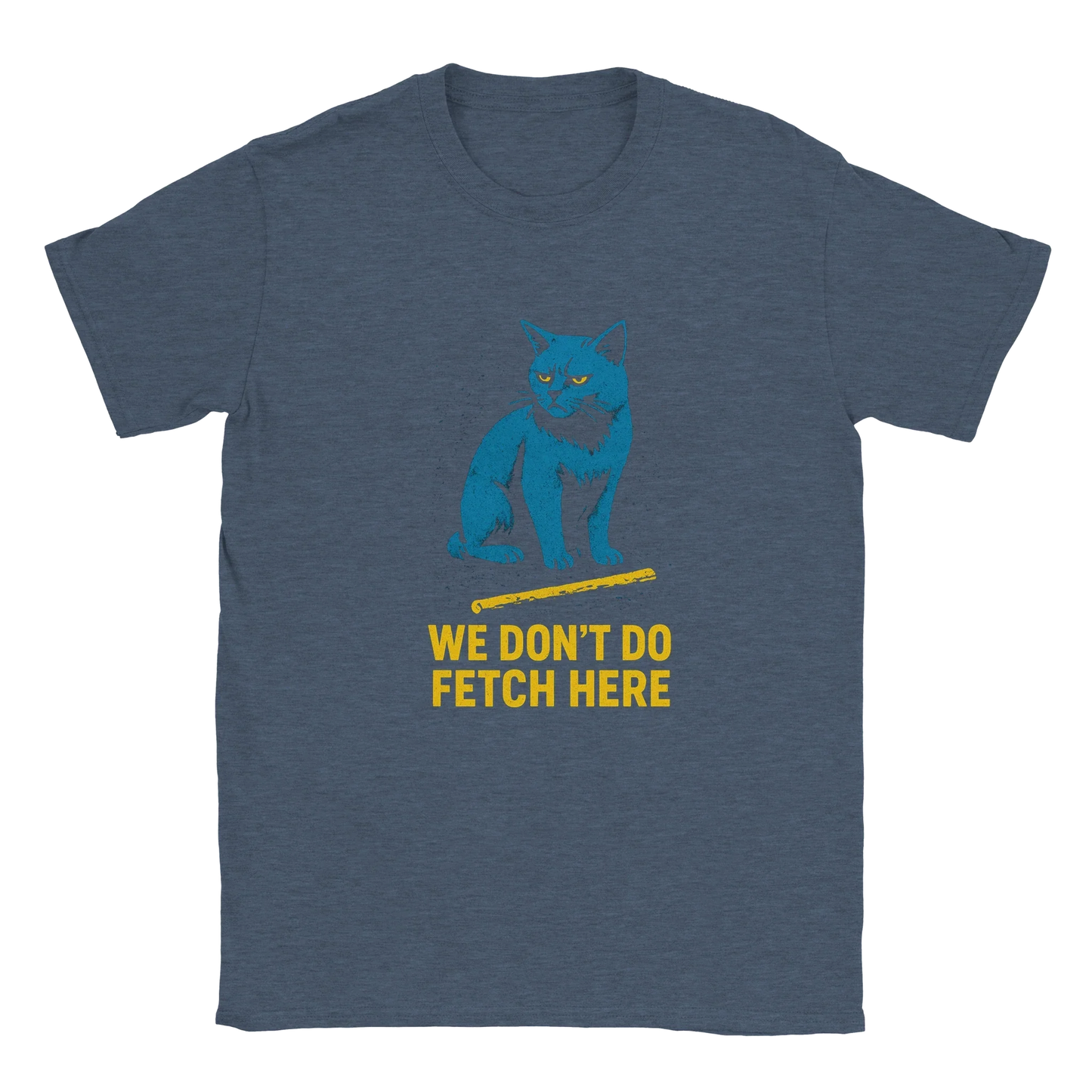 We don' do fetch here - LazyWhiskers