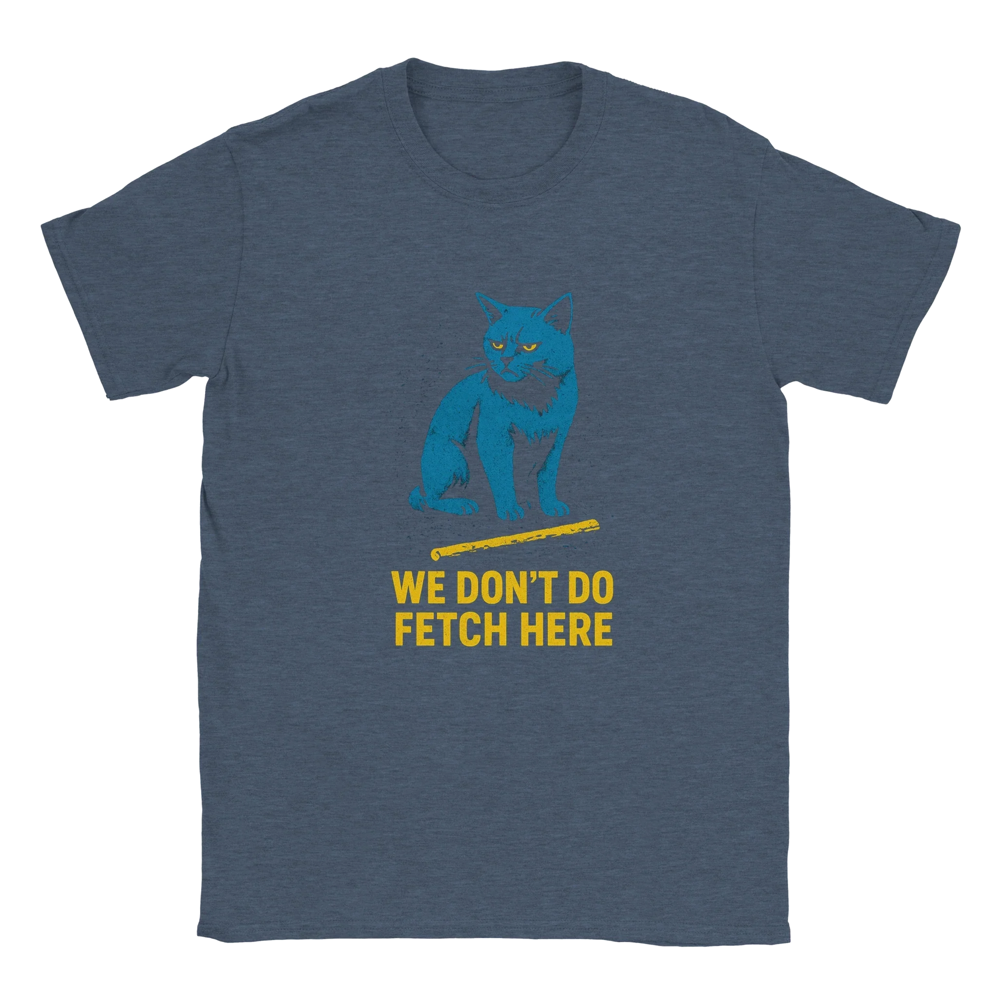 We don' do fetch here - LazyWhiskers