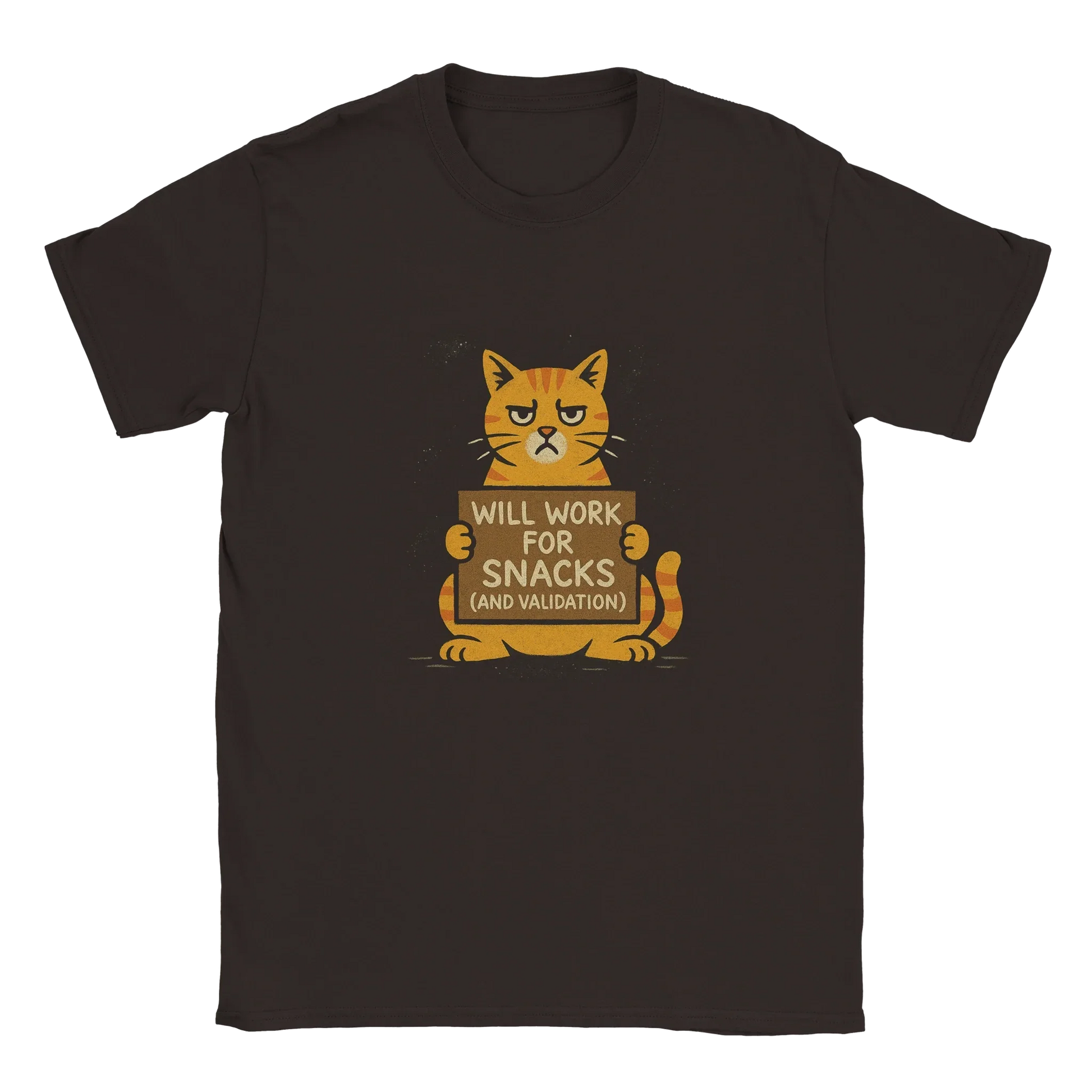 Will work for snacks - LazyWhiskers