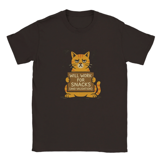 Will work for snacks - LazyWhiskers