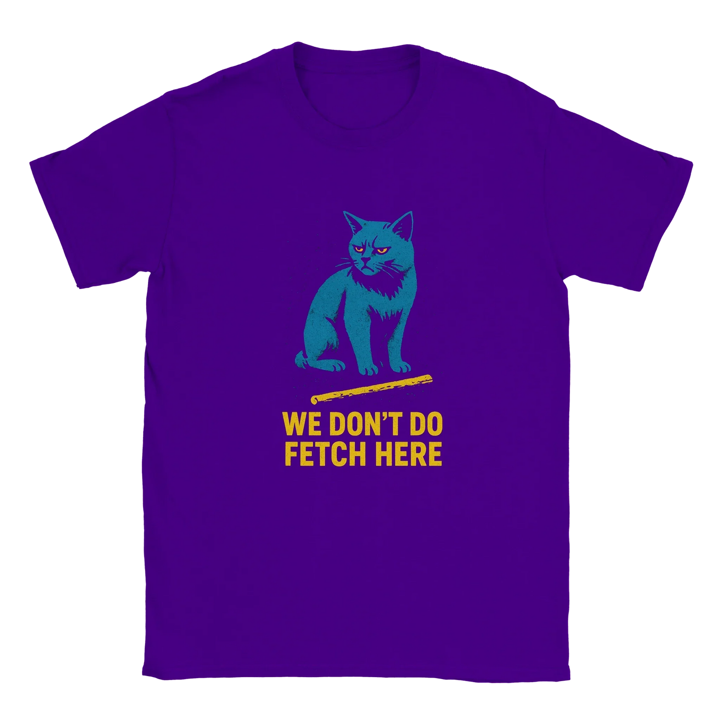 We don' do fetch here - LazyWhiskers